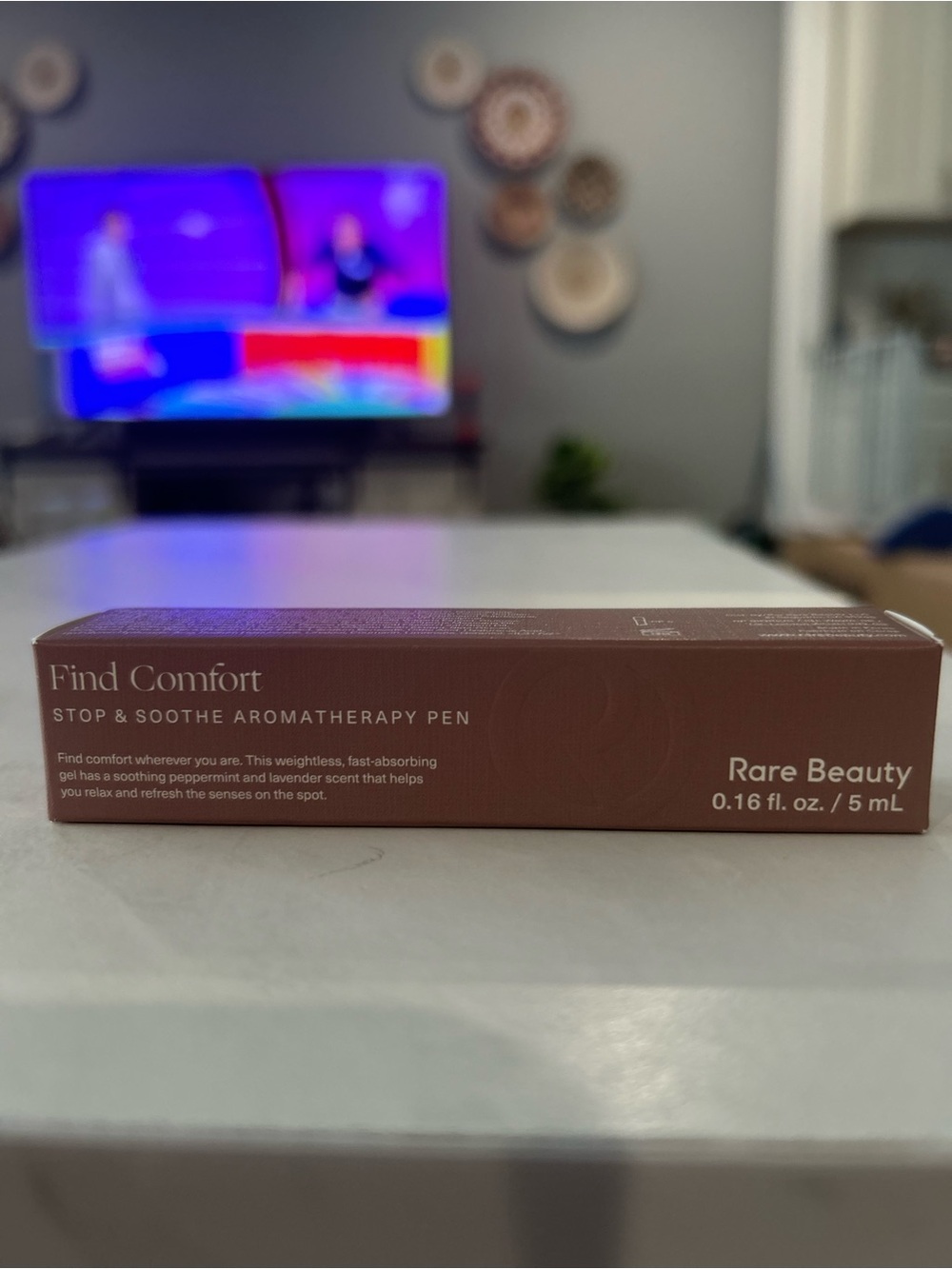 Rare Beauty Aromatherapy Pen in Dusty Rose Packaging
